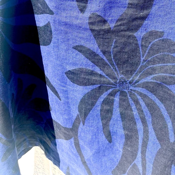 Bryn Walker Etta Top, 100% Linen, A-Line Bodice, Long Sleeve, Funnel Collar - Picture 7 of 8